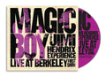the album cover for Jimi Hendrix Experience - Magic Boy: The Jimi Hendrix Experience Live At
