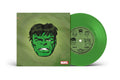 the album cover for Marvel Chorus - Merry Marvel Marching Society (1966 Theme) [Hulk Translucent Green 7" Single]