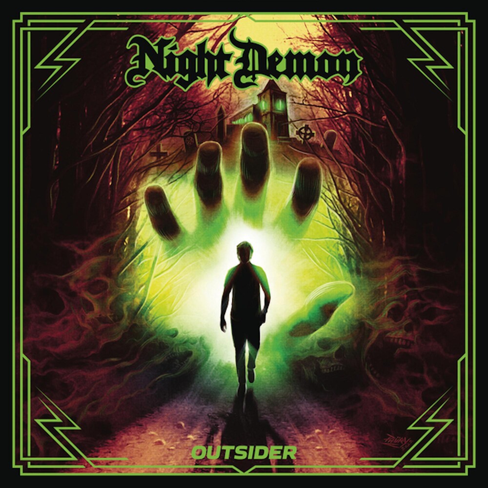 the album cover for Night Demon - Outsider [180 Gram]