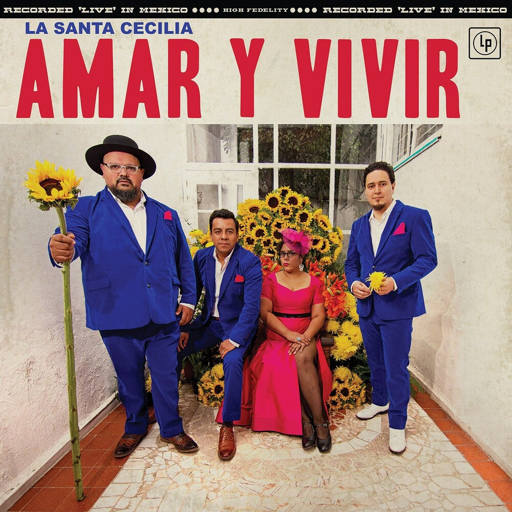 the album cover for Santa Cecilia - Amar Y Vivir