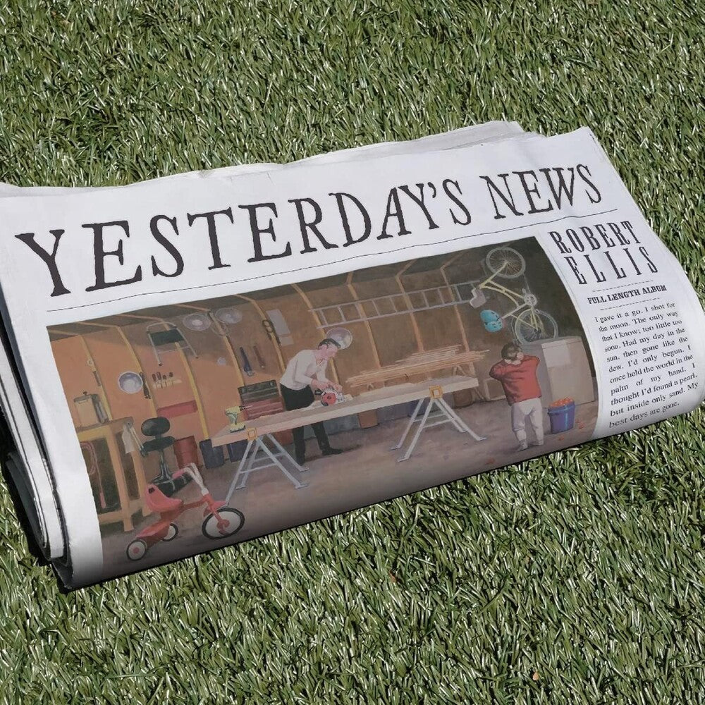 the album cover for Robert Ellis - Yesterday's News [Random Color LP]
