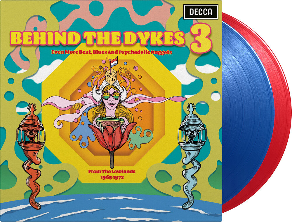 the album cover for Various Artists - Behind The Dykes 3: Even More Beat, Blues And Psychedelic Nuggets From The Lowlands 1965-1972 [RSD 2023] []