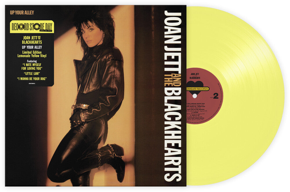 the album cover for Joan Jett & The Blackhearts - Up Your Alley [RSD 2023] []