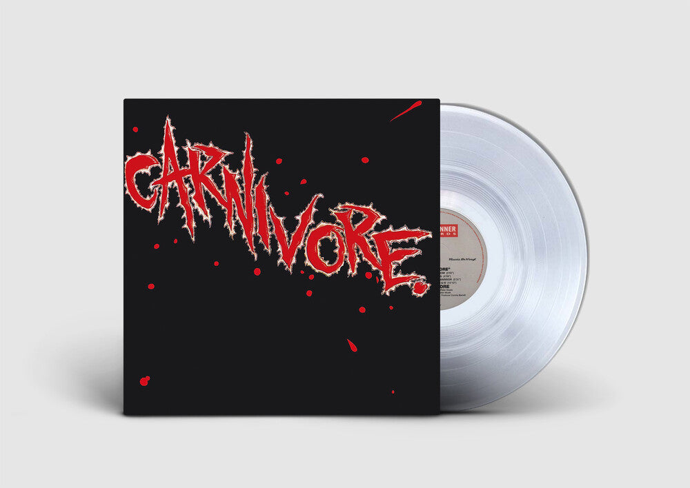 the album cover for Carnivore - Carnivore [Limited Edition Crystal Clear LP]