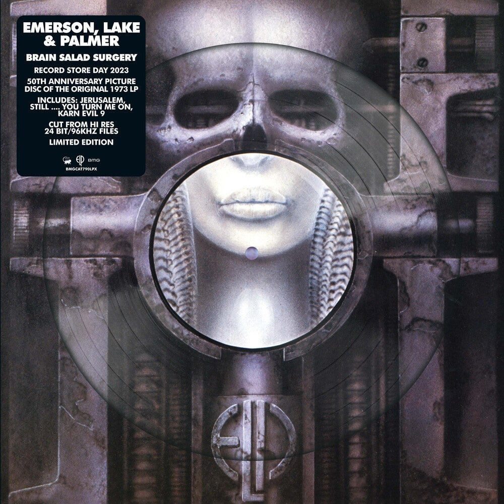 the album cover for Emerson, Lake & Palmer - Brain Salad Surgery [RSD 2023] []