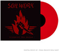 the album cover for Soilwork - Stabbing The Drama - Red [Colored Vinyl] (Red)