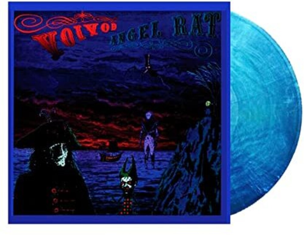 the album cover for Voivod - Angel Rat [Metallic Blue LP]