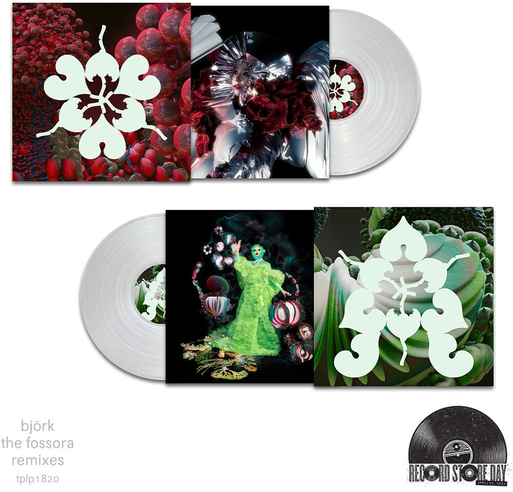 the album cover for Bjork - the fossora remixes [RSD 2023] []
