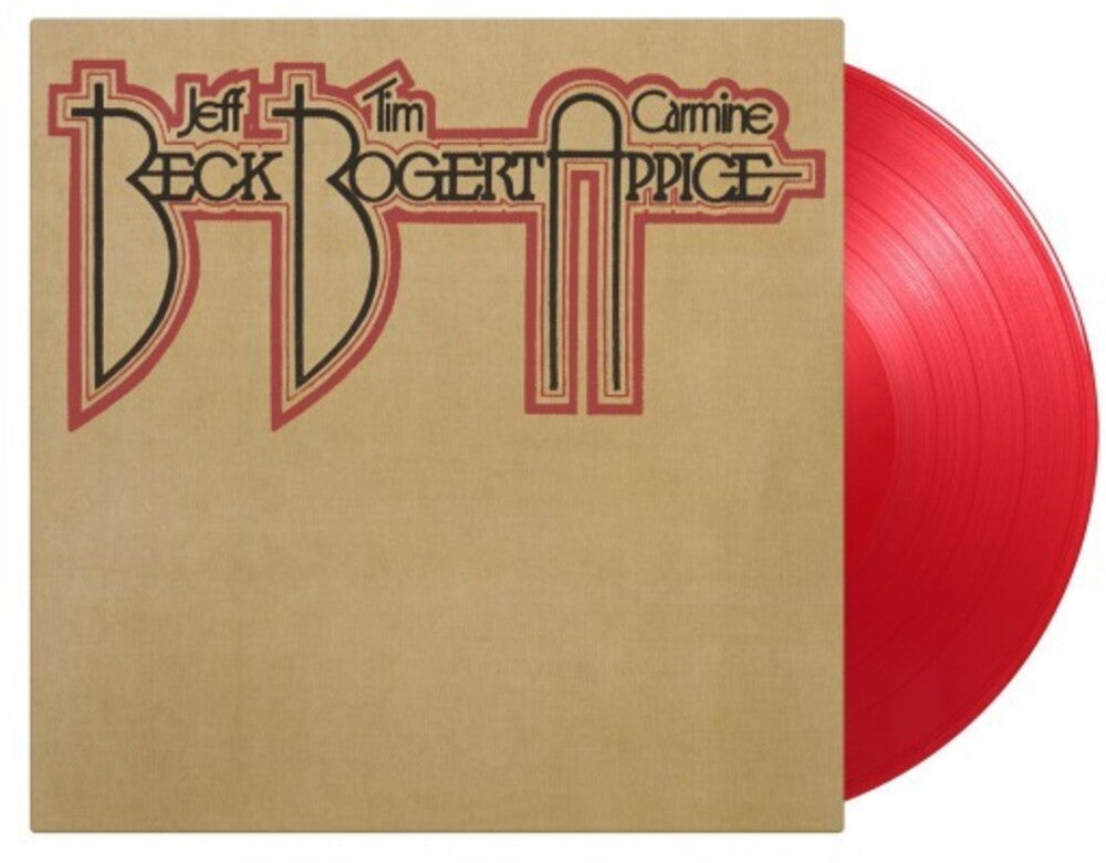the album cover for Jeff Beck  / Bogert,Tim / Appice,Carmine - Beck Bogert & Appice: 50th Anniversary [Clear Vinyl]