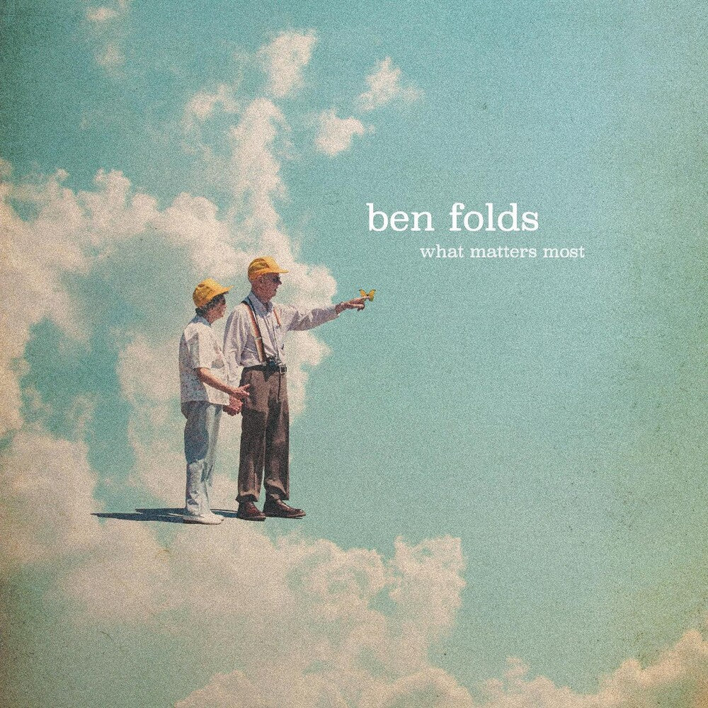 the album cover for Ben Folds - What Matters Most [Indie Exclusive Limited Edition Autographed Color LP]