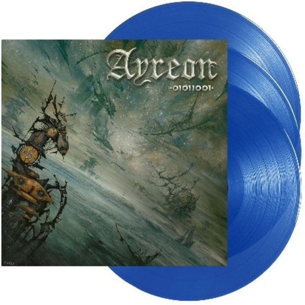 the album cover for Ayreon - 01011001 - Blue (Blue) [Colored Vinyl]