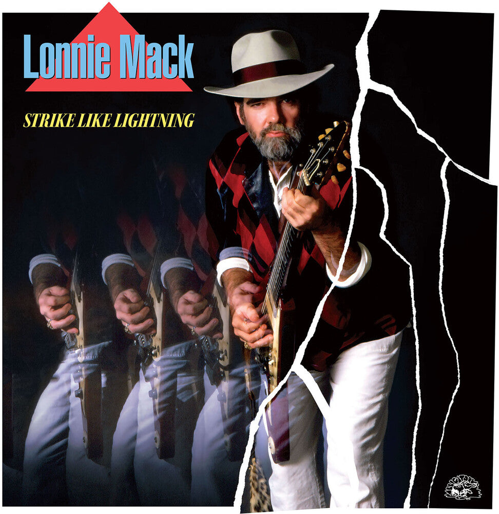 the album cover for Lonnie Mack - Strike Like Lightning (Blk)