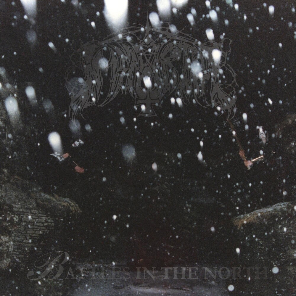the album cover for Immortal - Battles In The North