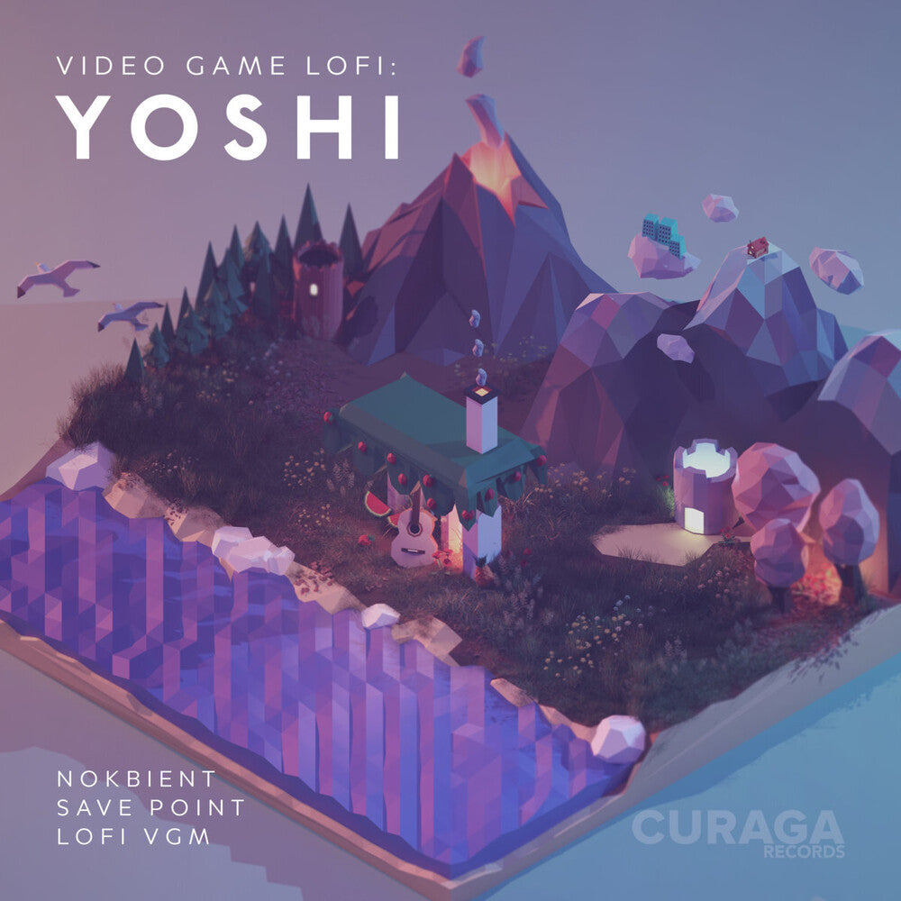 the album cover for Nokbient & Save Point - Video Game Lofi: Yoshi - O.S.T.