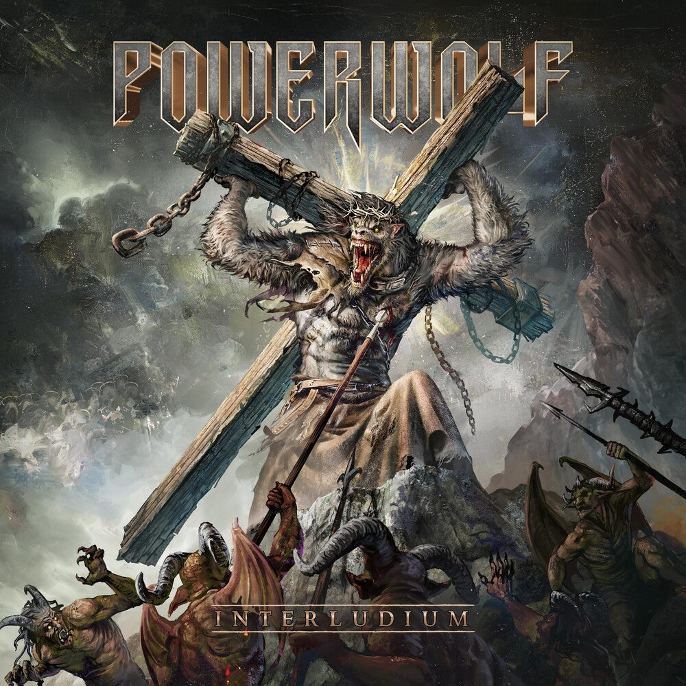 the album cover for Powerwolf - Interludium