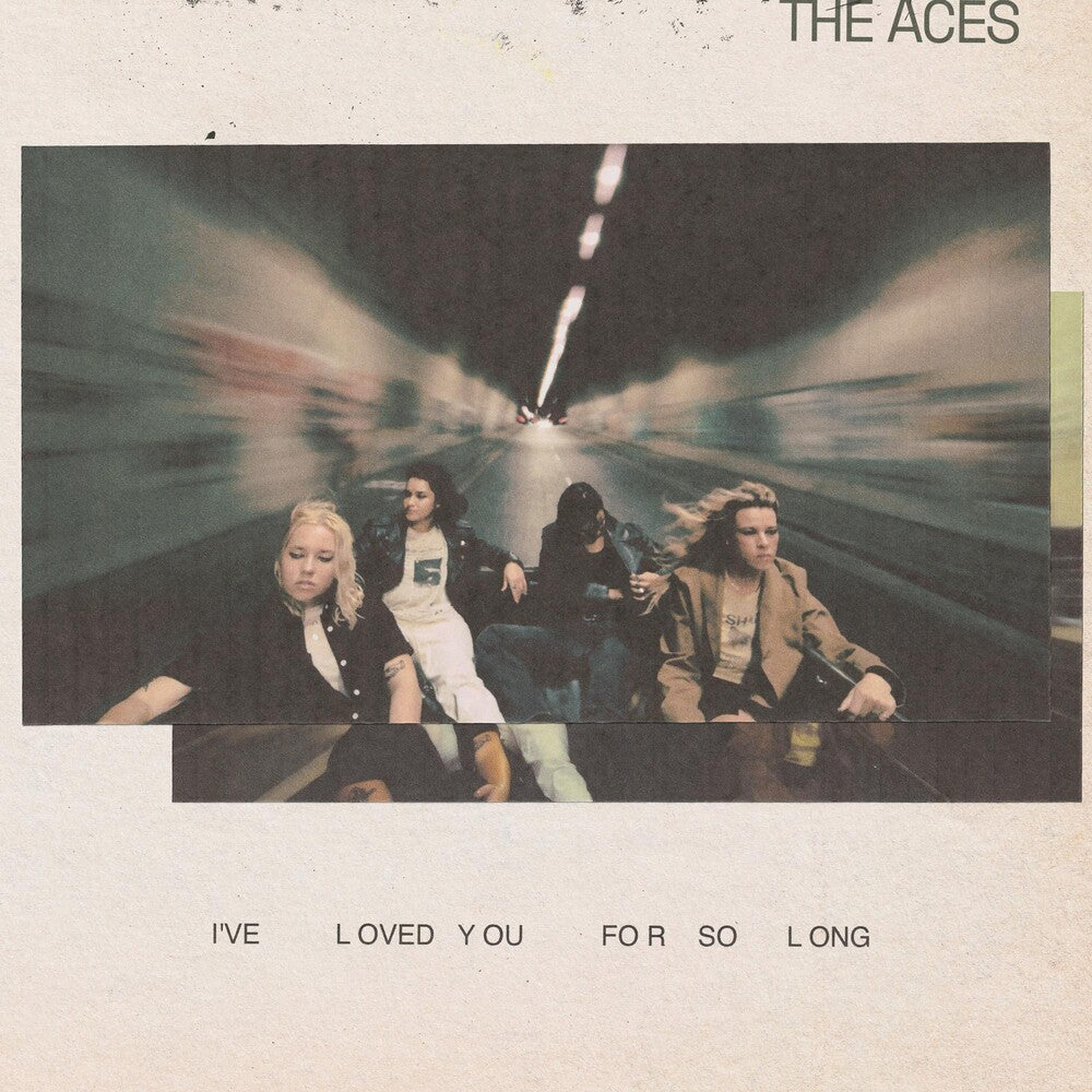 the album cover for The Aces - I've Loved You For So Long [Indie Exclusive Limited Edition Electric Smoke LP]