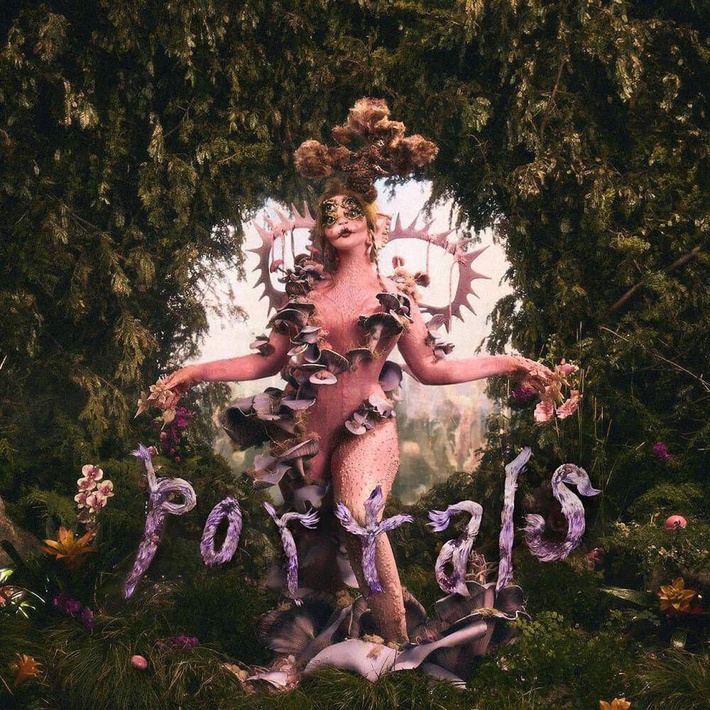 the album cover for Melanie Martinez - Portals [Bloodshot Translucent LP]