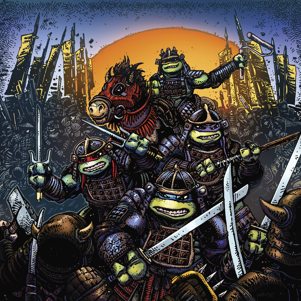 the album cover for Du John Prez  (Colv) - Teenage Mutant Ninja Turtles Part Iii - O.S.T.