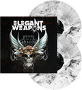 the album cover for Elegant Weapons - Horns For A Halo [Black Marble 2LP]