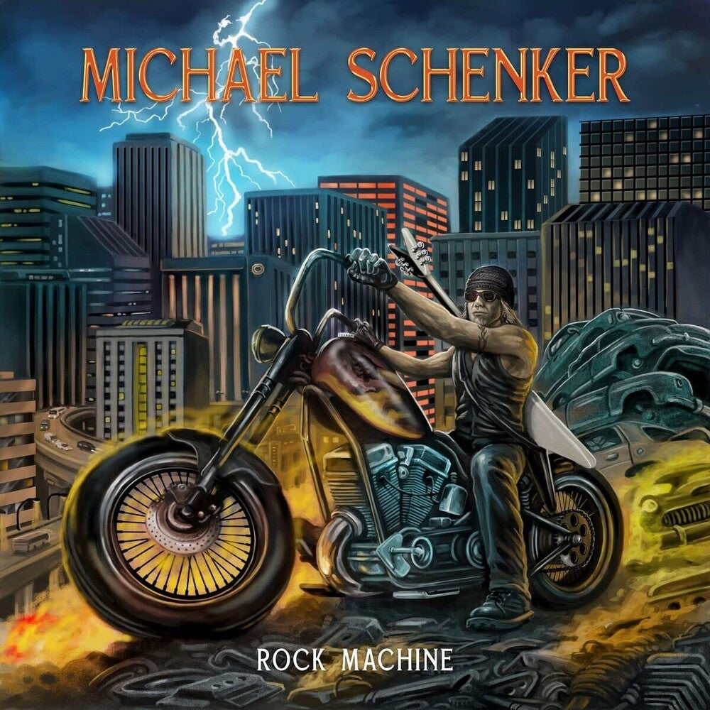 the album cover for Michael Schenker - Rock Machine [Limited Edition] (Pict)