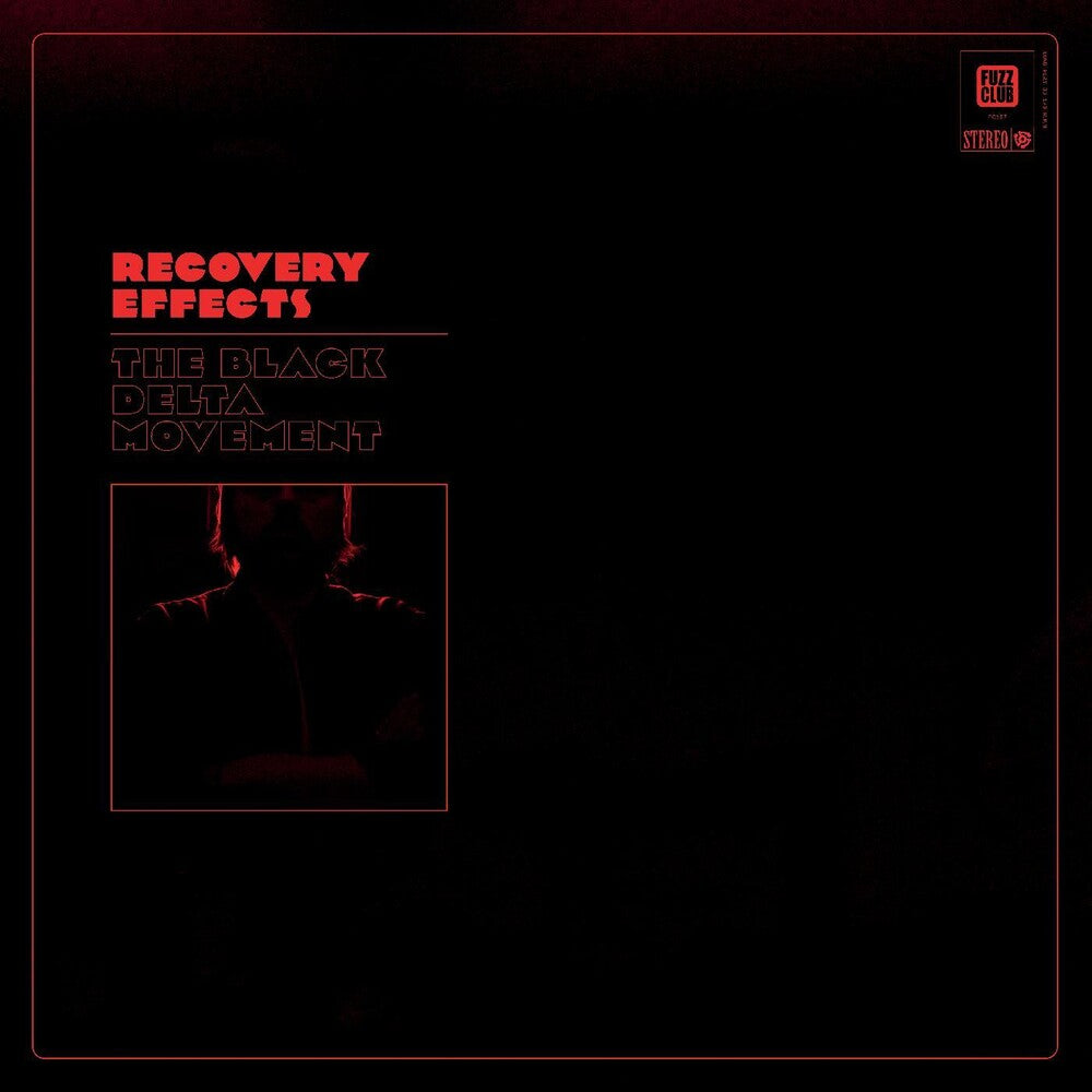 the album cover for Black Delta Movement - Recovery Effects [Clear Vinyl] (Red)