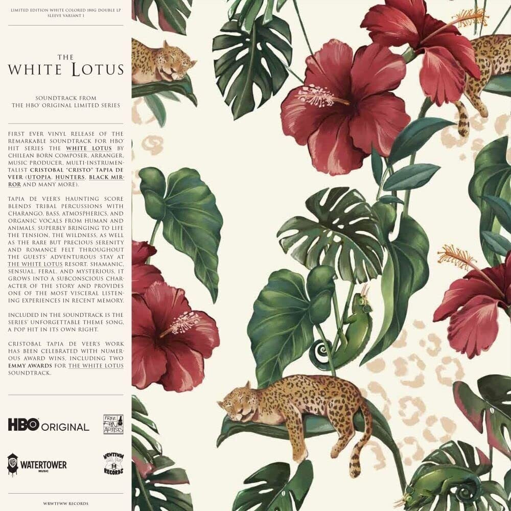 the album cover for Tapia De Cristobal Veer  (Gate) (Ltd) (Ogv) - White Lotus (Cover Variant 1) (Gate) [Limited Edition] [180 Gram]