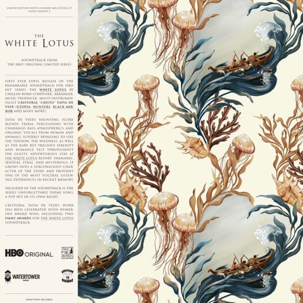 the album cover for Tapia De Cristobal Veer  (Gate) (Ltd) (Ogv) - White Lotus (Cover Variant 3) (Gate) [Limited Edition] [180 Gram]