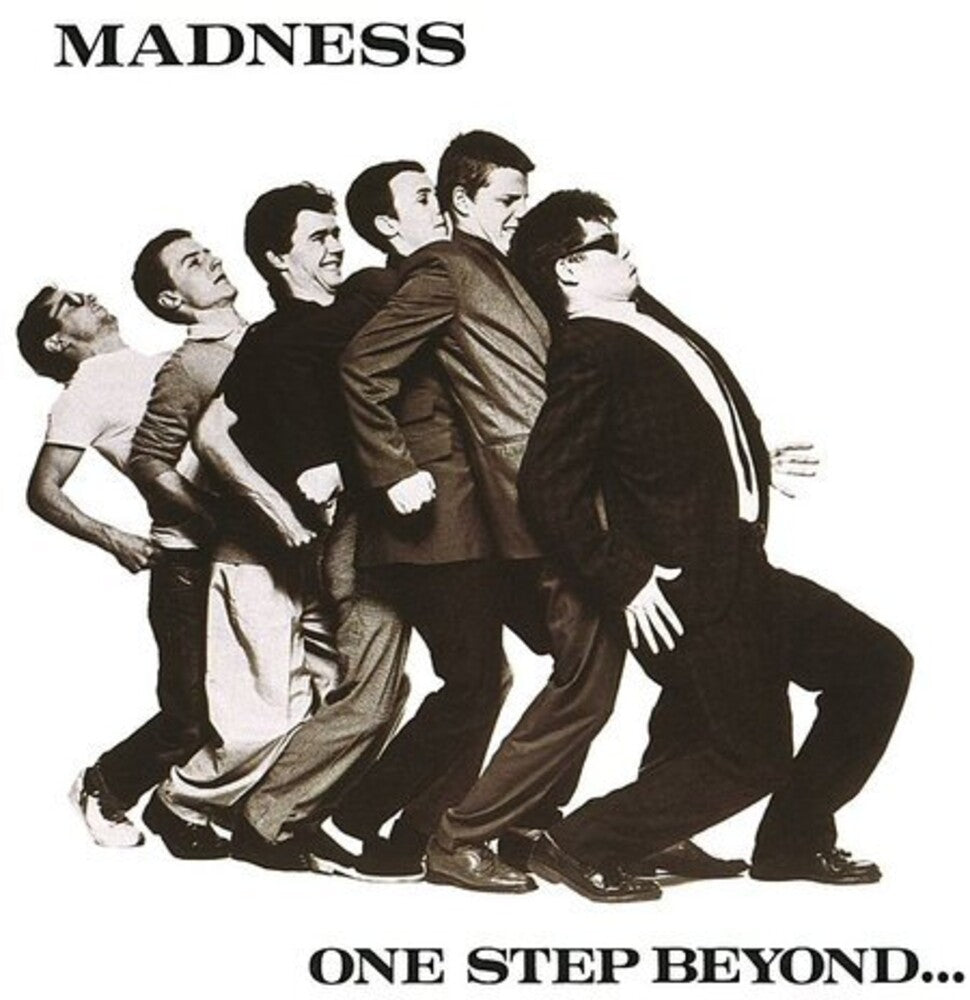 the album cover for Madness - One Step Beyond