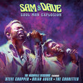 the album cover for Sam & Dave - Soul Man Explosion