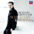 the album cover for Benjamin Grosvenor - Schumann & Brahms (Uk)