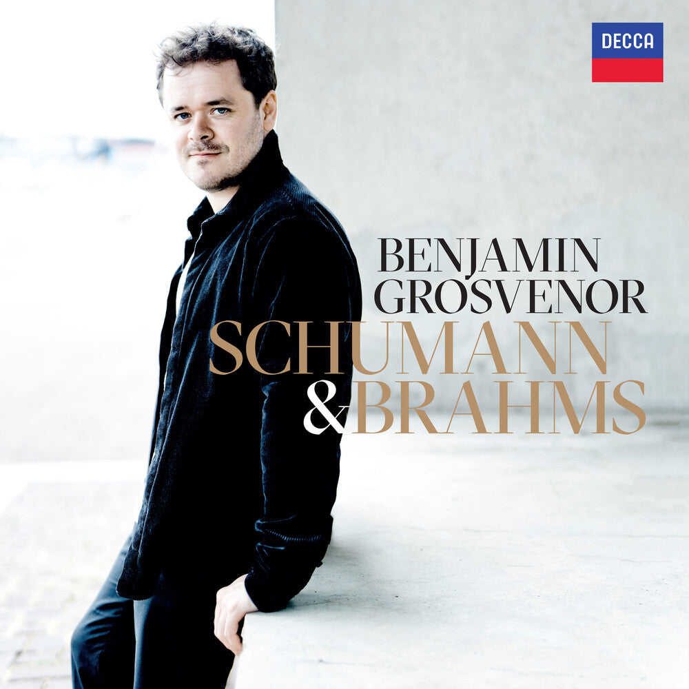 the album cover for Benjamin Grosvenor - Schumann & Brahms (Uk)