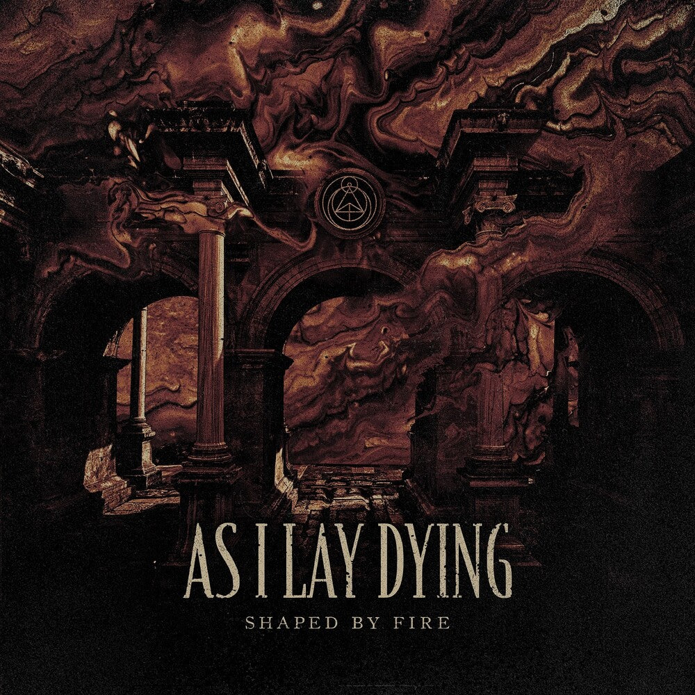 the album cover for As I Lay Dying - Shaped By Fire (Blk) (Gate) [Indie Exclusive]