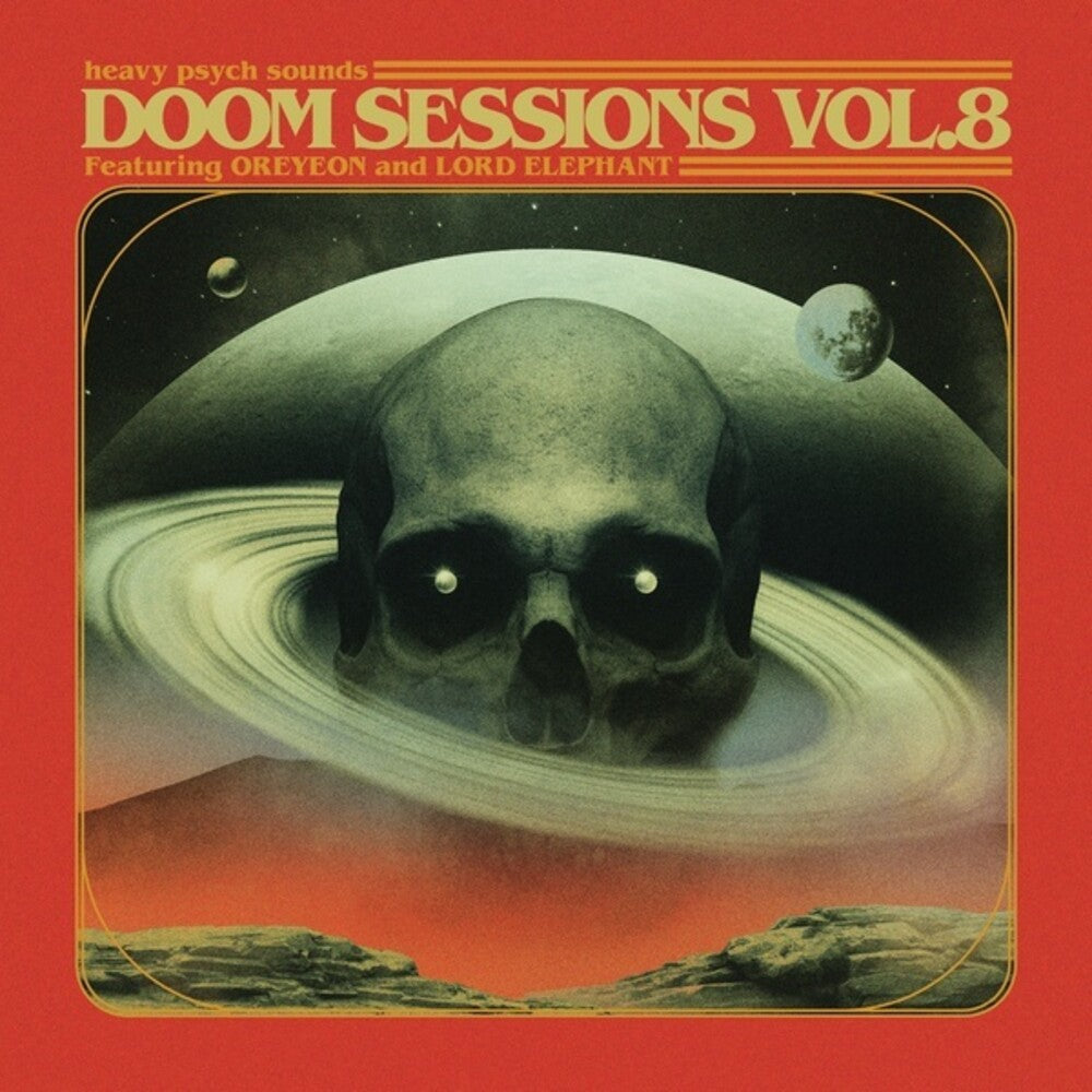 the album cover for Oreyeon / Lord Elephant - Doom Sessions 8