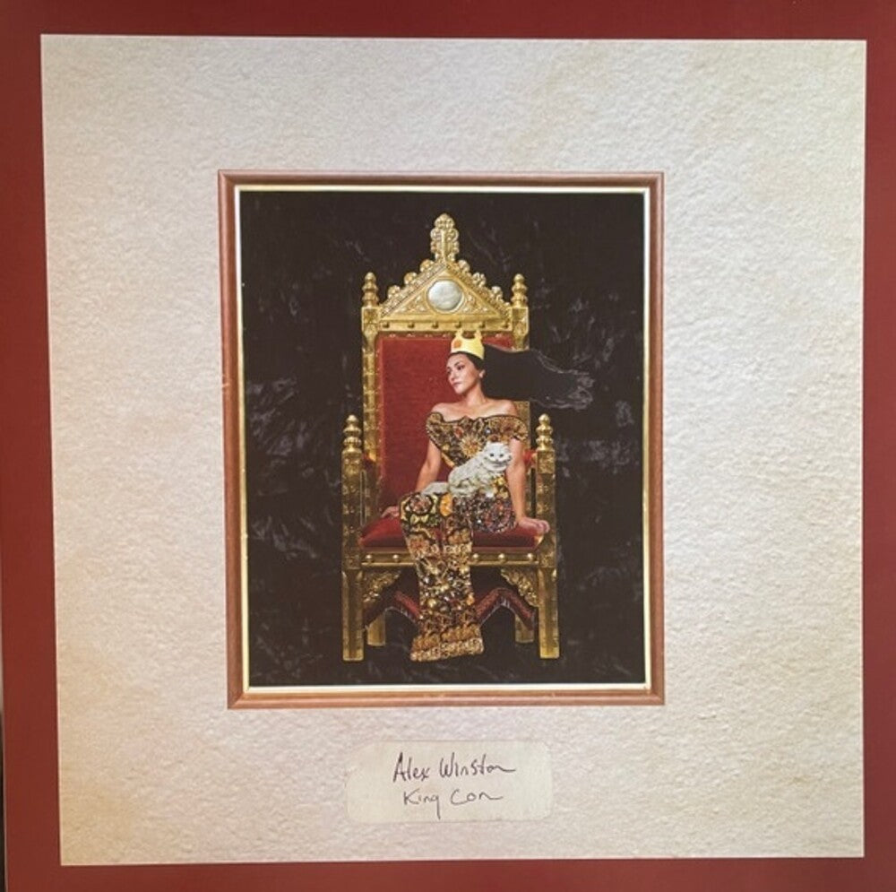 the album cover for Alex Winston - King Con