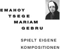the album cover for Emahoy Gebru  Tsege-Mariam - Spielt Eigene Kompositionen (Can)