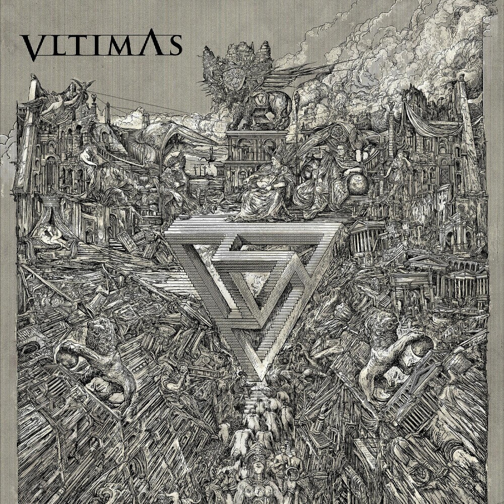 the album cover for VLTIMAS - Something Wicked Marches In
