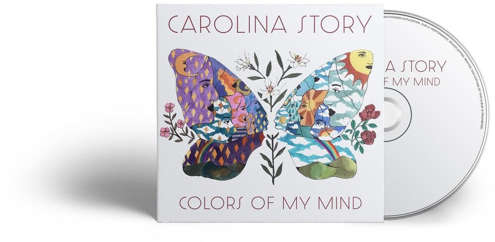 the album cover for Carolina Story - Colors Of My Mind