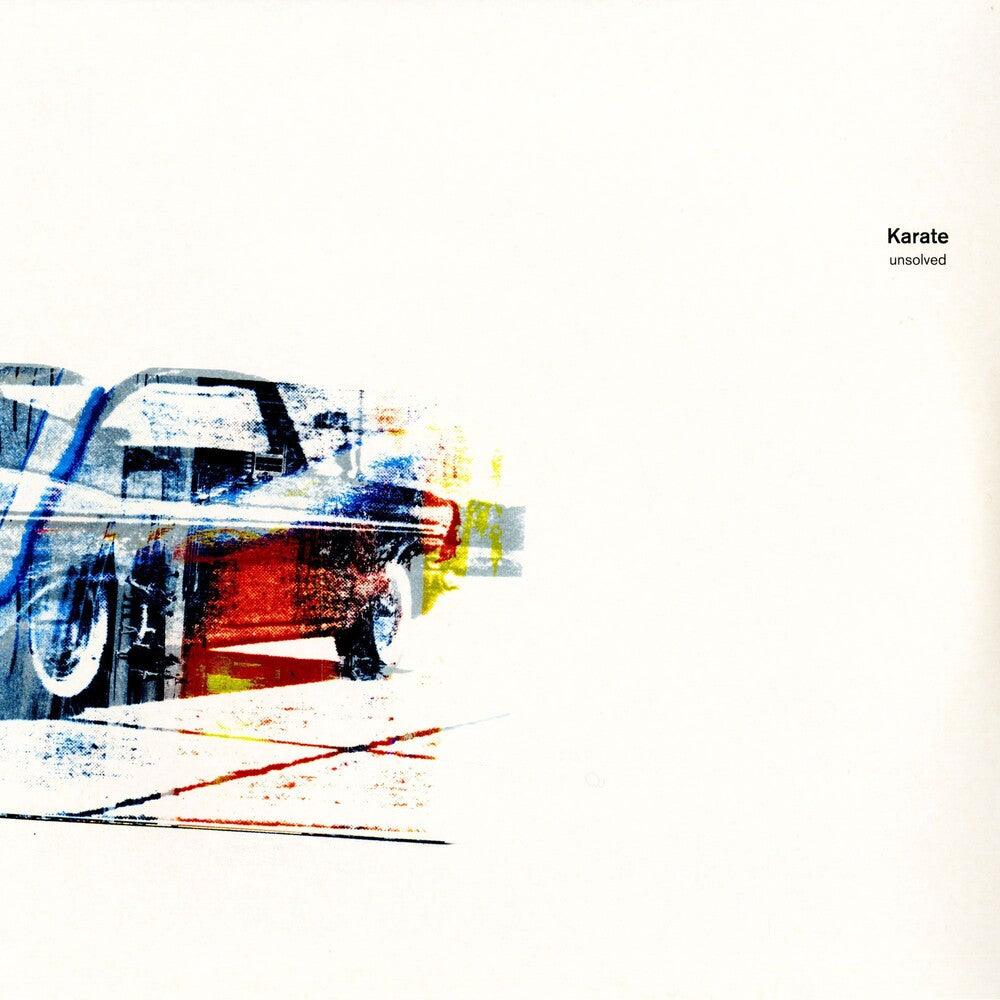 the album cover for Karate - Unsolved