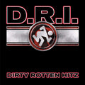 the album cover for D.R.I. - Dirty Rotten Hitz