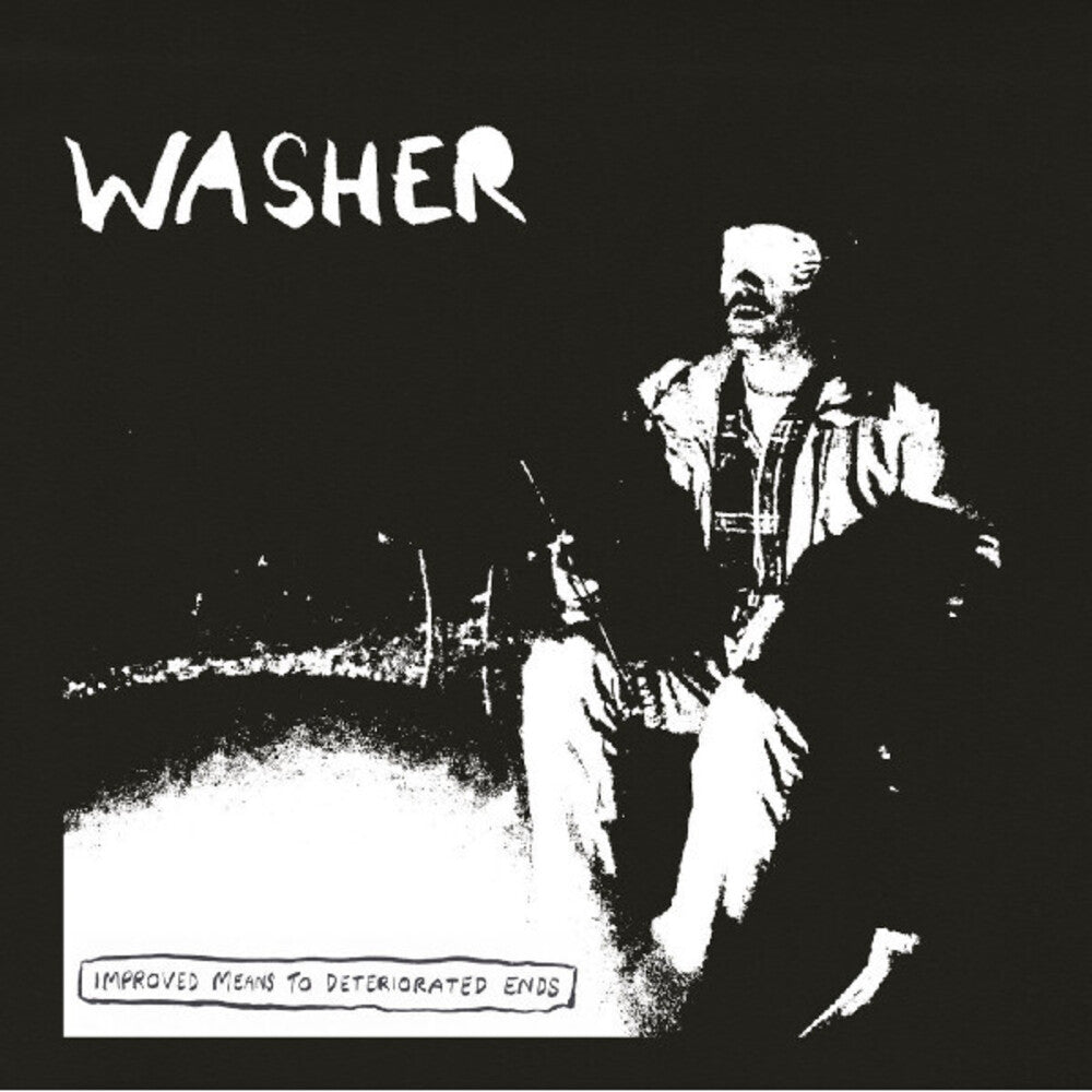 the album cover for Washer - Improved Means To Deteriorated Ends [Colored Vinyl]