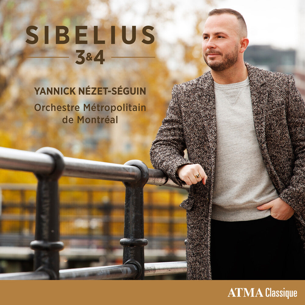 the album cover for Orchestre Metropolitain - Sibelius 3 & 4 (Can)