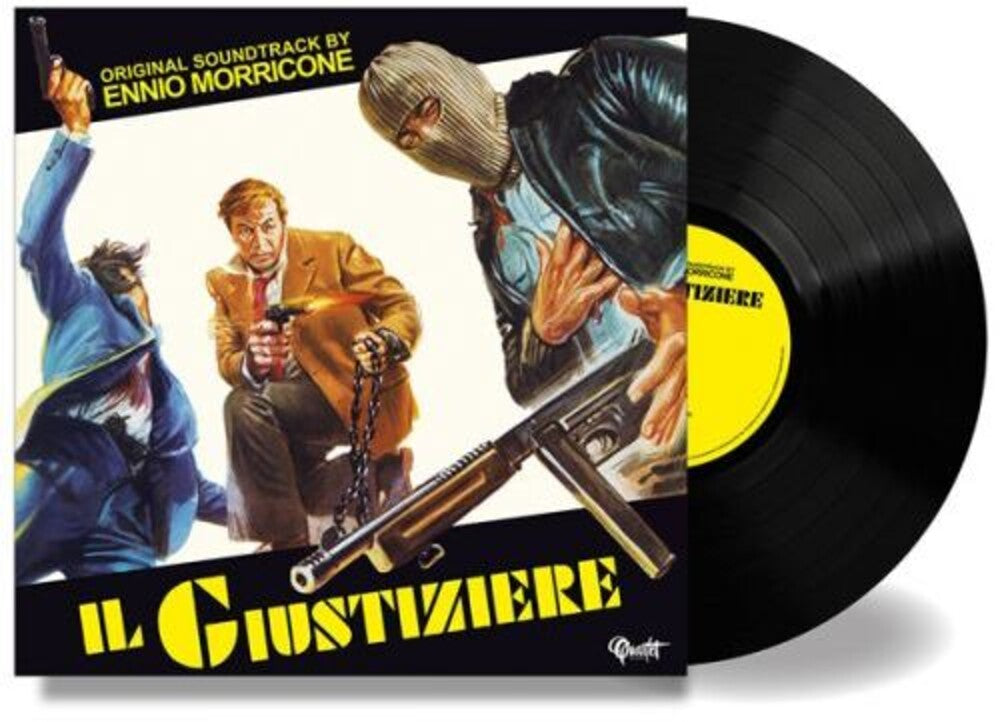 the album cover for Ennio Morricone  (Ita) - Il Giustiziere / O.S.T. (Ita)