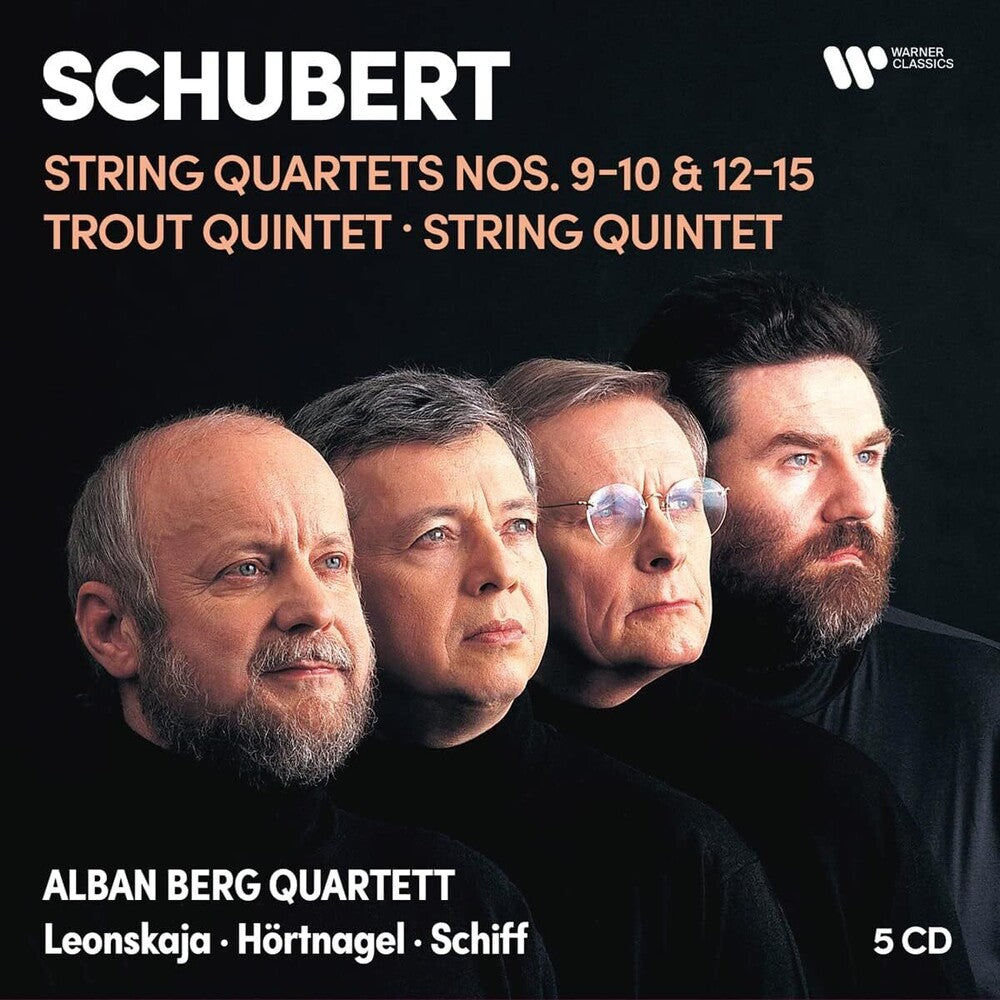 the album cover for Schubert / Alban Berg  Quartet - Schubert: String Quartets / Trout Qnt / String Qnt