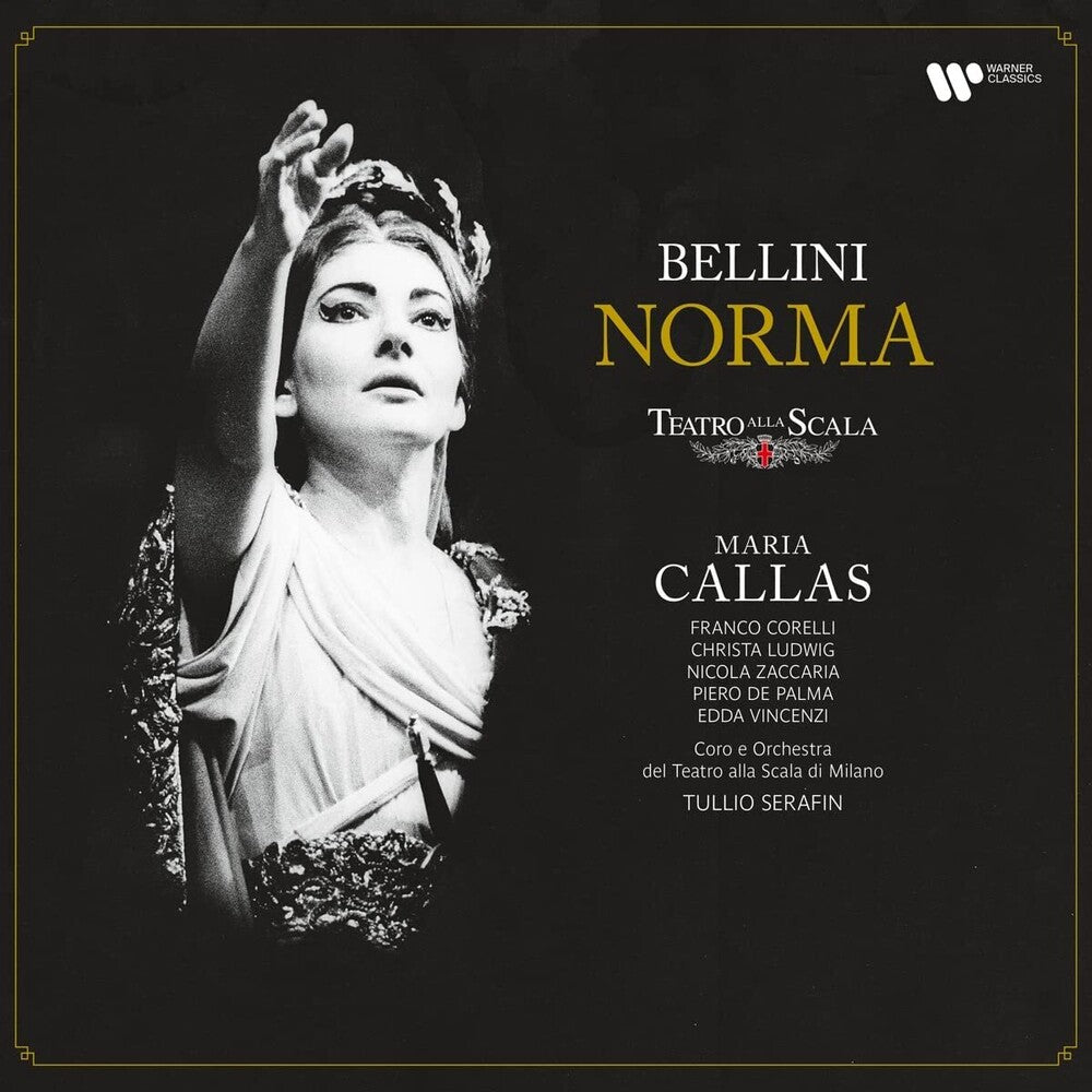 the album cover for Bellini / Callas, Maria - Bellini: Norma