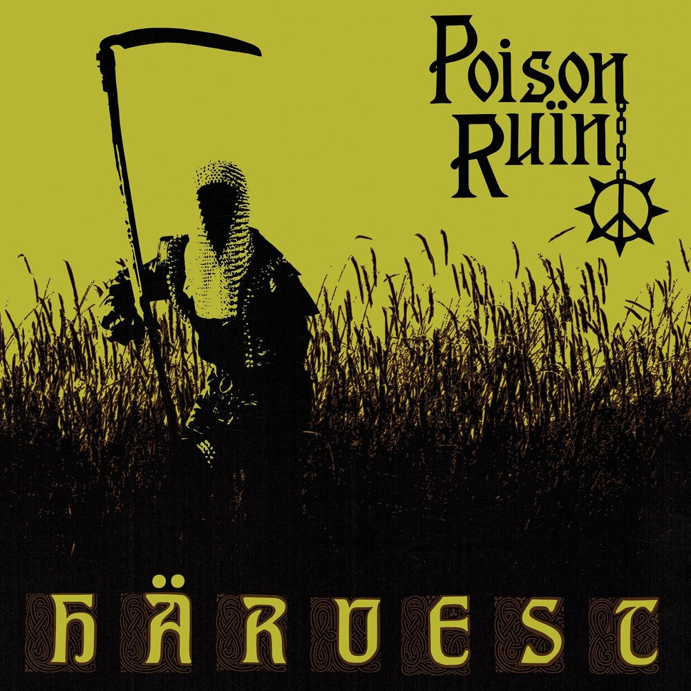 the album cover for Poison Ruin - Harvest