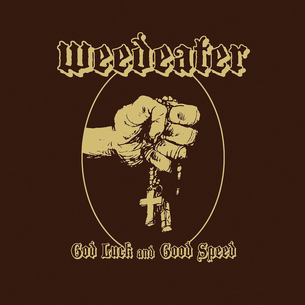 the album cover for Weedeater - God Luck...And Good Speed [Colored Vinyl] (Grn) [Limited Edition]