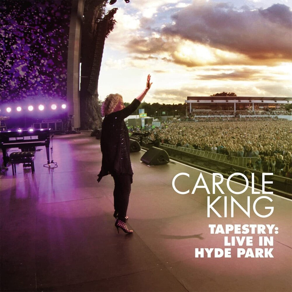 the album cover for Carole King - Tapestry: Live In Hyde Park [Colored Vinyl] (Gol) [Limited Edition]