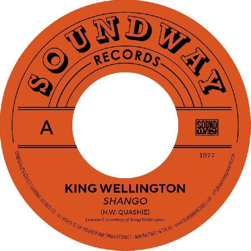 the album cover for King Wellington / Frends - Shango / Mystery Music