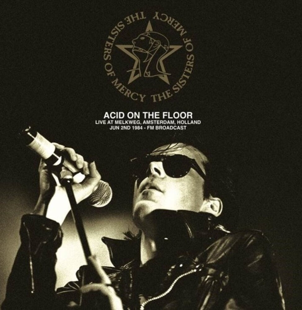the album cover for Sisters Of Mercy - Acid On The Floor: Live At Melkweg Amsterdam (Red)