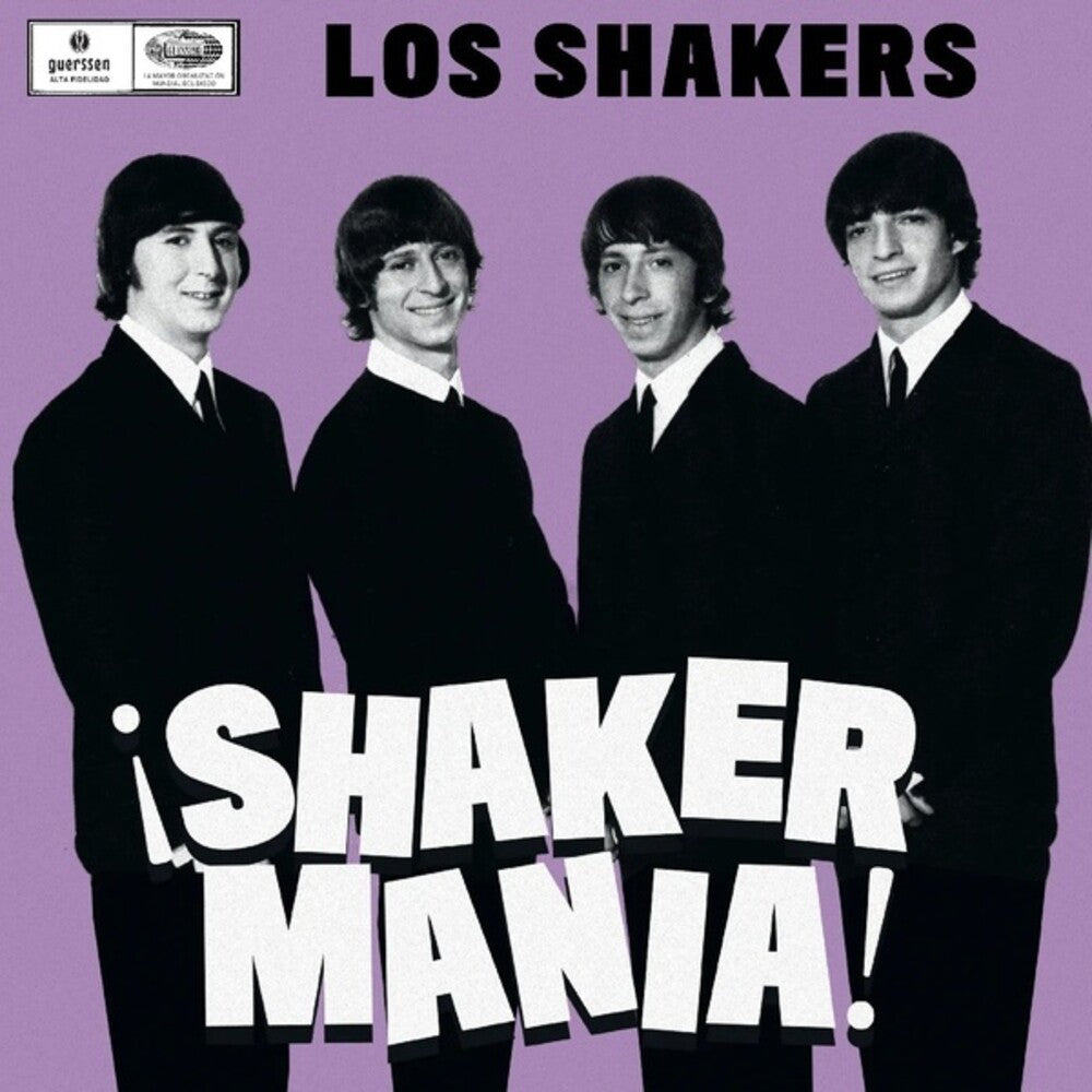 the album cover for Los Shakers - Shakermania